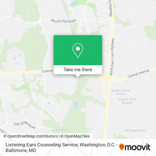 Listening Ears Counseling Service map