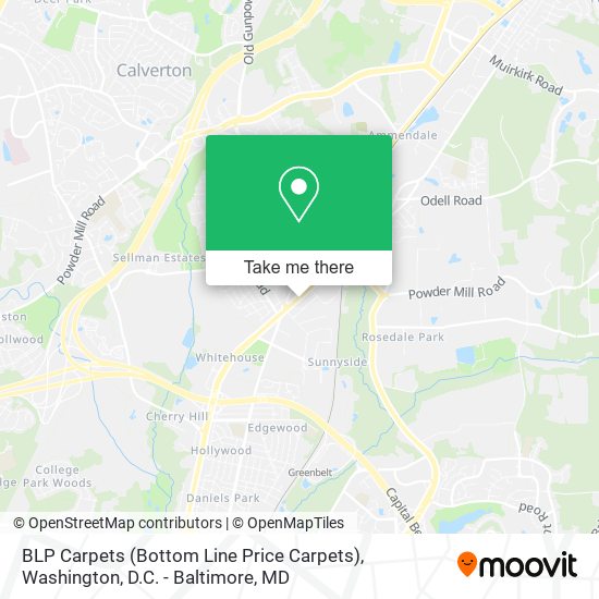 BLP Carpets (Bottom Line Price Carpets) map