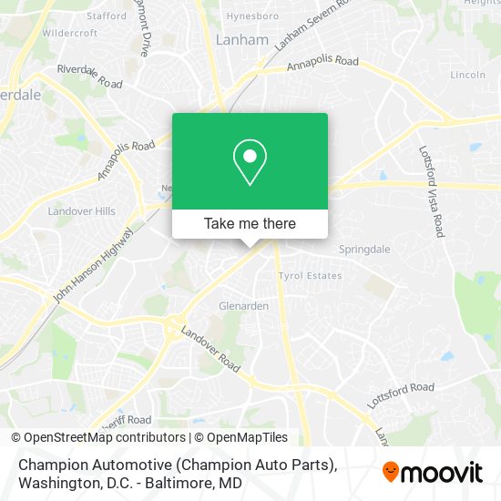 Champion Automotive (Champion Auto Parts) map