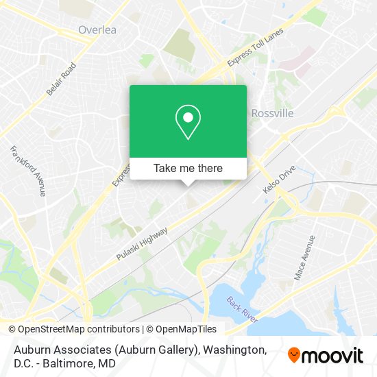 Mapa de Auburn Associates (Auburn Gallery)