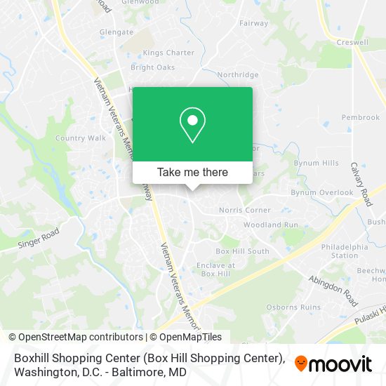 Boxhill Shopping Center (Box Hill Shopping Center) map