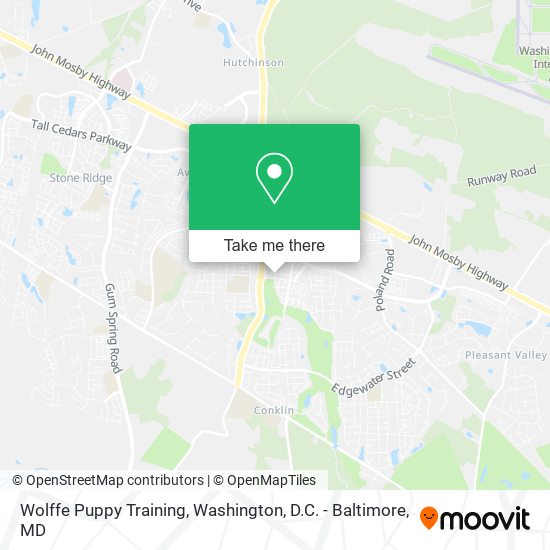 Mapa de Wolffe Puppy Training