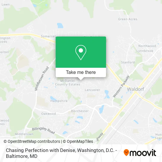 Chasing Perfection with Denise map