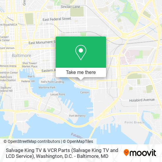 Mapa de Salvage King TV & VCR Parts (Salvage King TV and LCD Service)