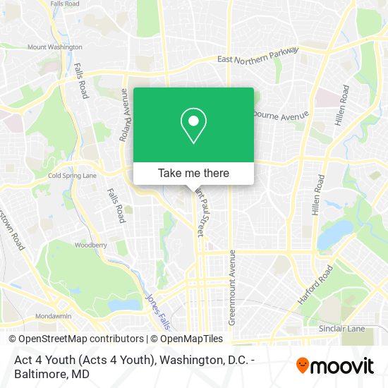 Act 4 Youth (Acts 4 Youth) map