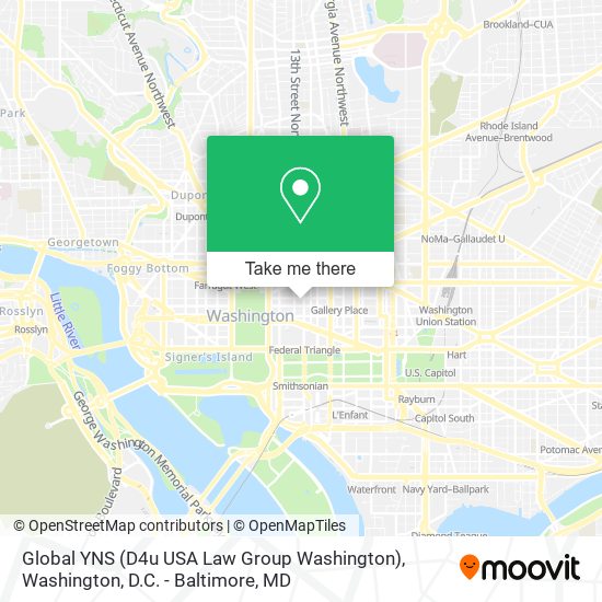Global YNS (D4u USA Law Group Washington) map
