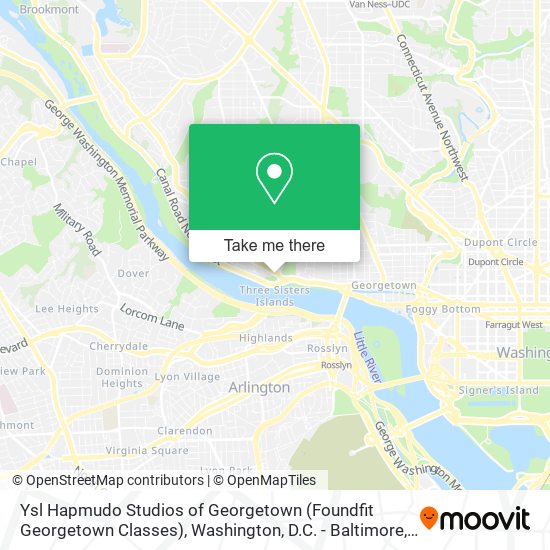 Ysl Hapmudo Studios of Georgetown (Foundfit Georgetown Classes) map