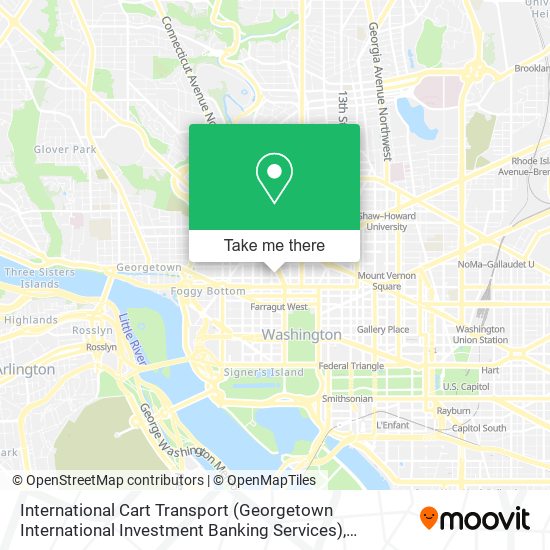 Mapa de International Cart Transport (Georgetown International Investment Banking Services)