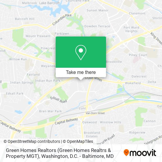 Green Homes Realtors (Green Homes Realtrs & Property MGT) map