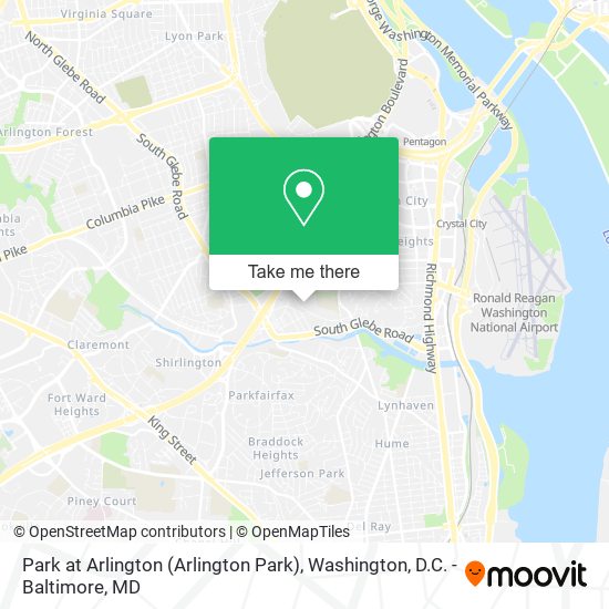 Park at Arlington (Arlington Park) map