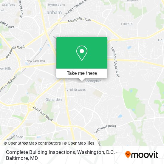 Mapa de Complete Building Inspections