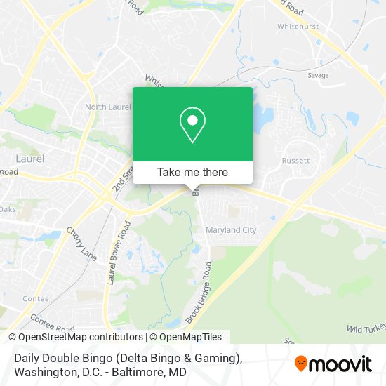 Mapa de Daily Double Bingo (Delta Bingo & Gaming)