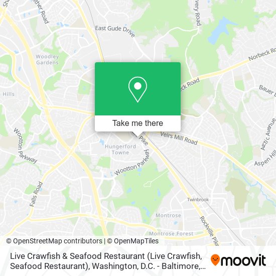 Live Crawfish & Seafood Restaurant map