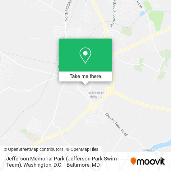 Jefferson Memorial Park (Jefferson Park Swim Team) map