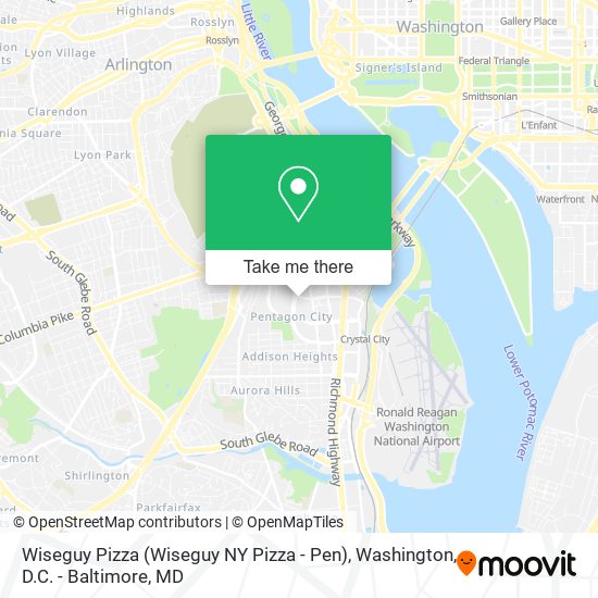 Mapa de Wiseguy Pizza (Wiseguy NY Pizza - Pen)