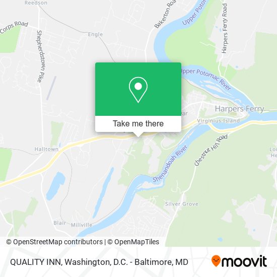 QUALITY INN map