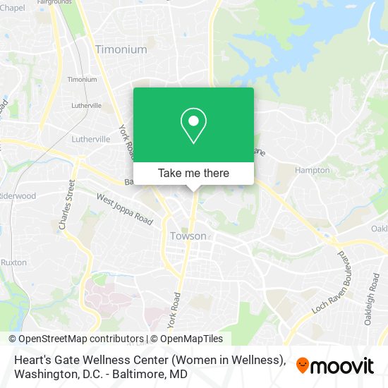 Mapa de Heart's Gate Wellness Center (Women in Wellness)