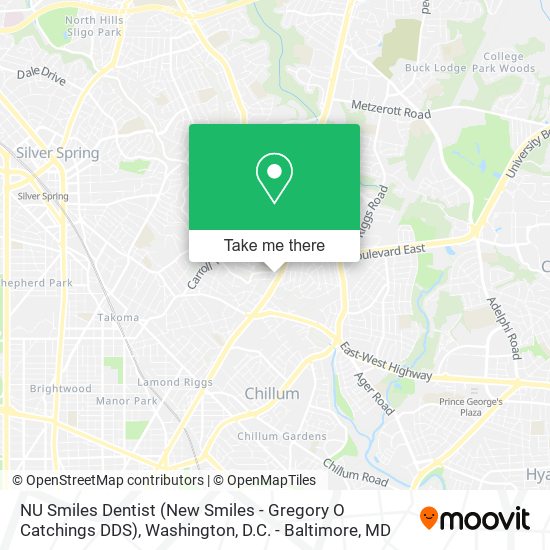 NU Smiles Dentist (New Smiles - Gregory O Catchings DDS) map