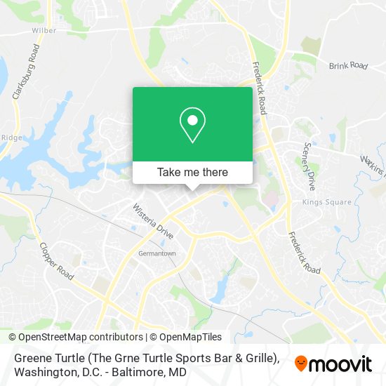 Mapa de Greene Turtle (The Grne Turtle Sports Bar & Grille)