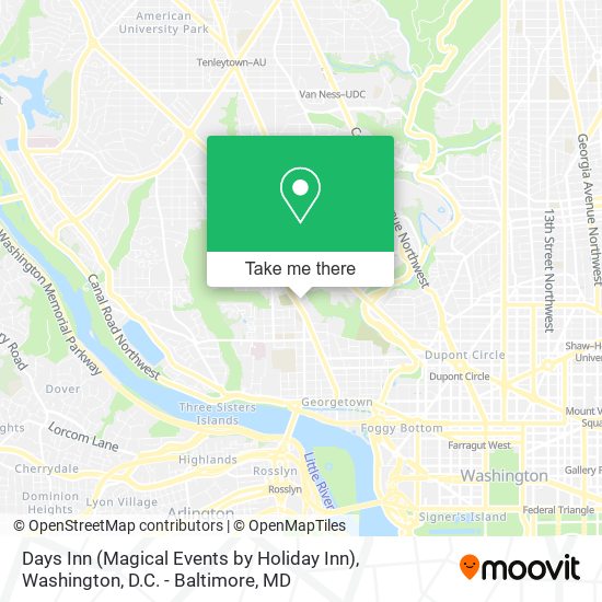 Days Inn (Magical Events by Holiday Inn) map