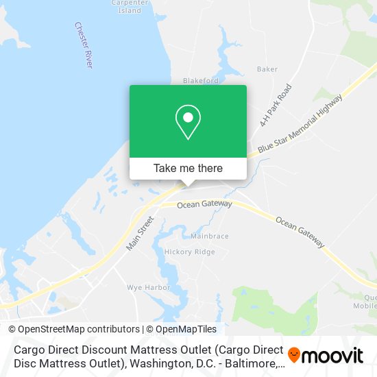 Cargo Direct Discount Mattress Outlet map