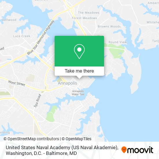 United States Naval Academy (US Naval Akademie) map