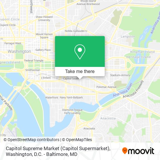 Mapa de Capitol Supreme Market (Capitol Supermarket)