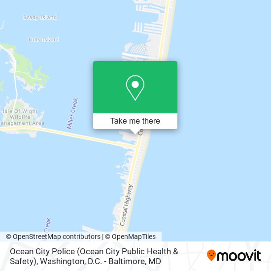 Ocean City Police (Ocean City Public Health & Safety) map