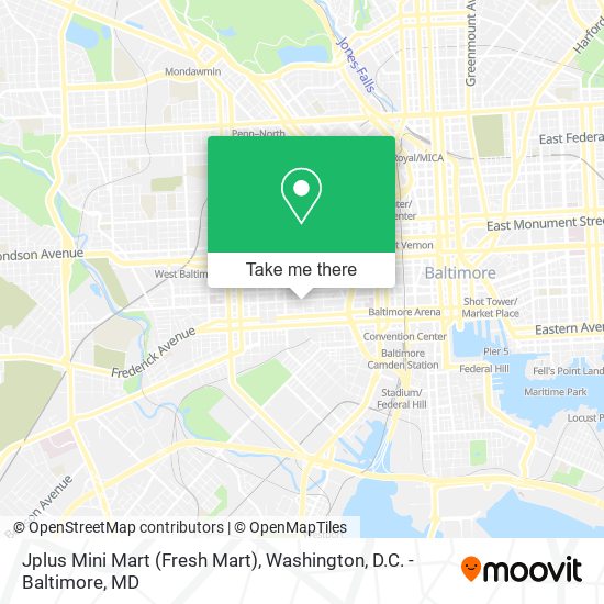 Jplus Mini Mart (Fresh Mart) map