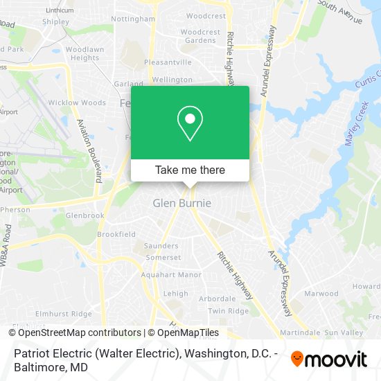 Patriot Electric (Walter Electric) map