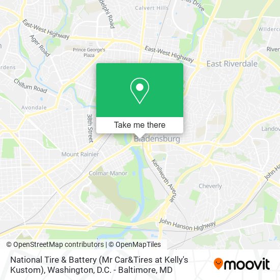 National Tire & Battery (Mr Car&Tires at Kelly's Kustom) map