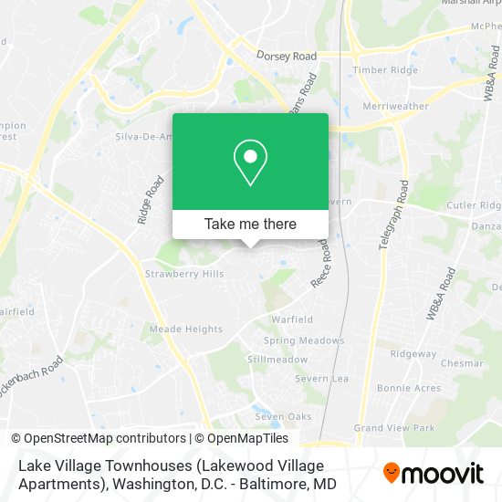 Lake Village Townhouses (Lakewood Village Apartments) map