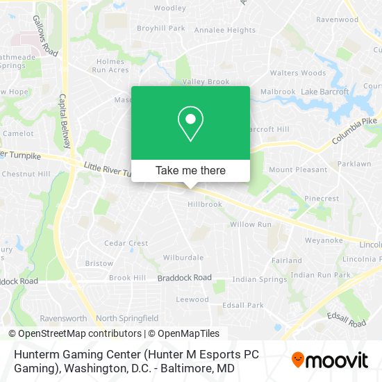 Mapa de Hunterm Gaming Center (Hunter M Esports PC Gaming)