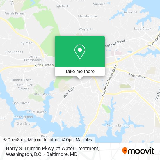 Mapa de Harry S. Truman Pkwy. at Water Treatment