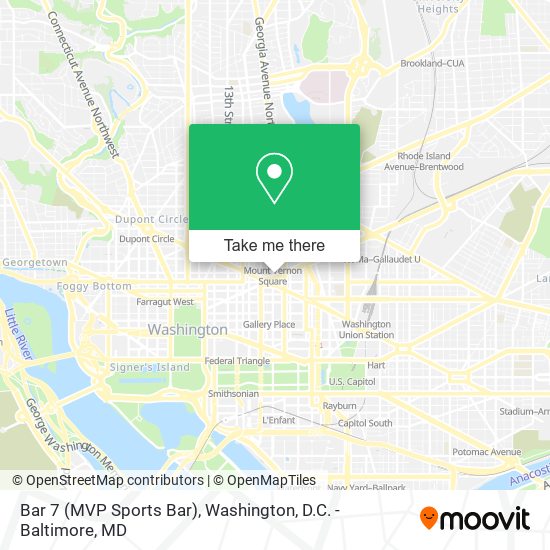 Mapa de Bar 7 (MVP Sports Bar)