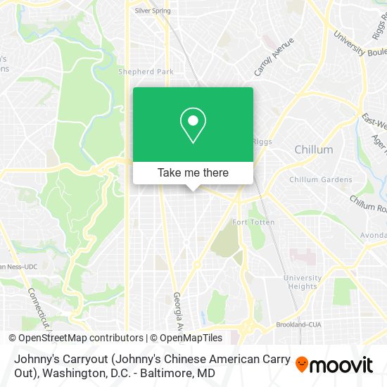 Mapa de Johnny's Carryout (Johnny's Chinese American Carry Out)