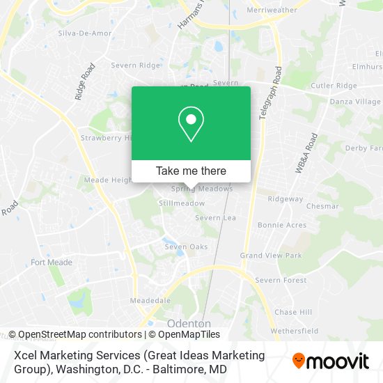 Mapa de Xcel Marketing Services (Great Ideas Marketing Group)