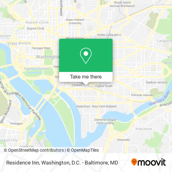 Residence Inn map