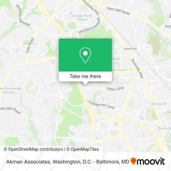 Akman Associates map