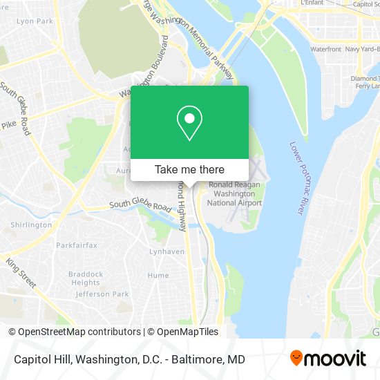 Capitol Hill map