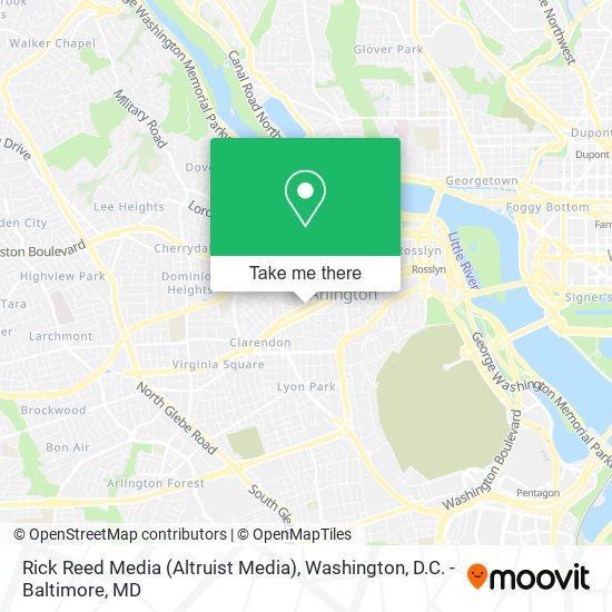 Rick Reed Media (Altruist Media) map