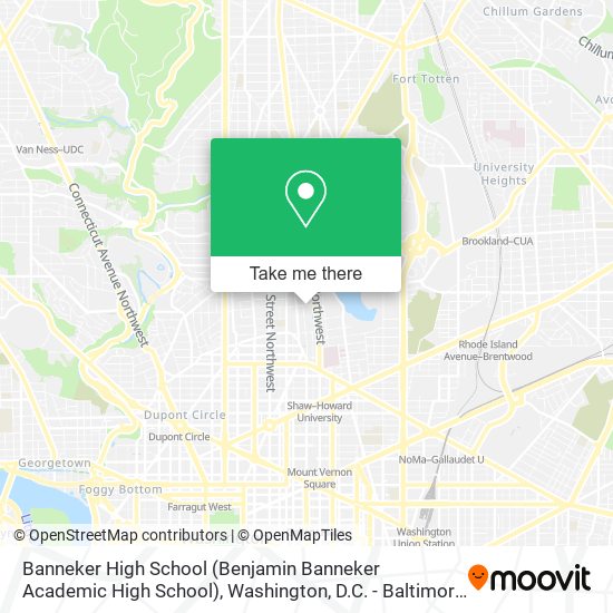 Banneker High School (Benjamin Banneker Academic High School) map