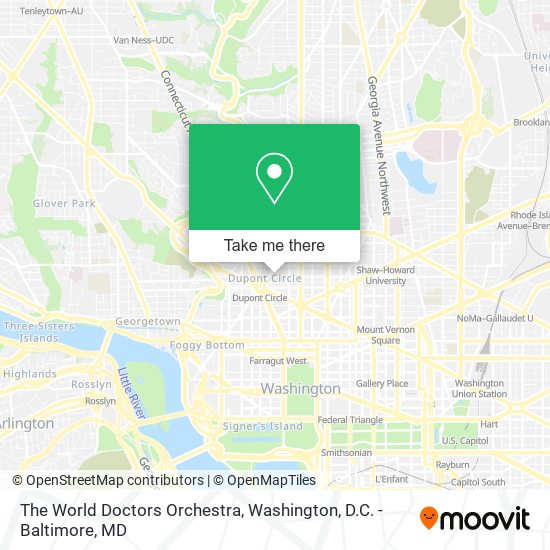 Mapa de The World Doctors Orchestra