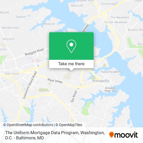 The Uniform Mortgage Data Program map