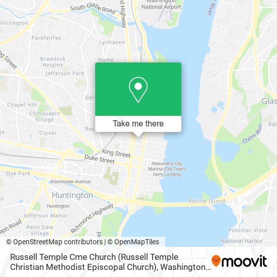 Mapa de Russell Temple Cme Church (Russell Temple Christian Methodist Episcopal Church)