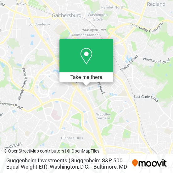 Mapa de Guggenheim Investments (Guggenheim S&P 500 Equal Weight Etf)