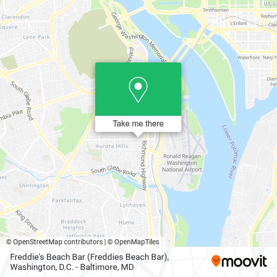 Mapa de Freddie's Beach Bar (Freddies Beach Bar)