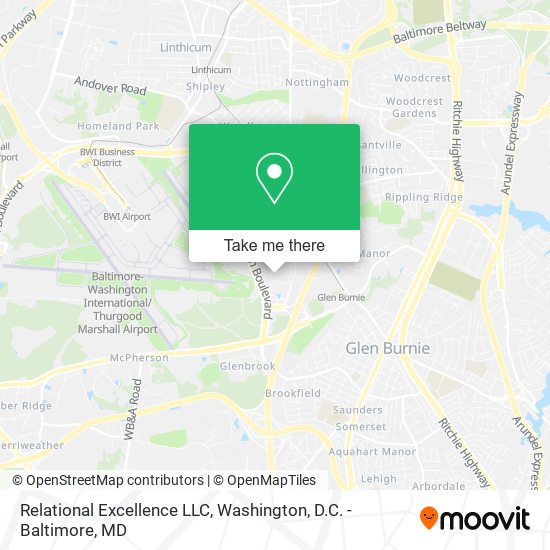 Relational Excellence LLC map