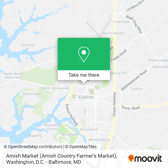 Amish Market (Amish Country Farmer's Market) map