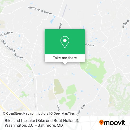 Bike and the Like (Bike and Boat Holland) map